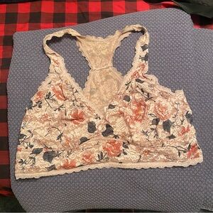 Torrid Floral Lace Bralette